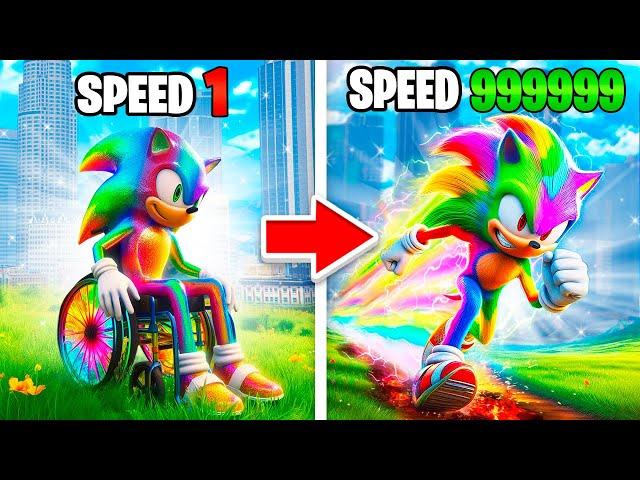 Upgrading GOD SONIC To FASTEST EVER In GTA 5