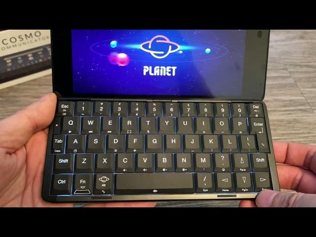 Planet Computers Cosmo Communicator unboxing + overview - a nice upgrade over the Gemini PDA!