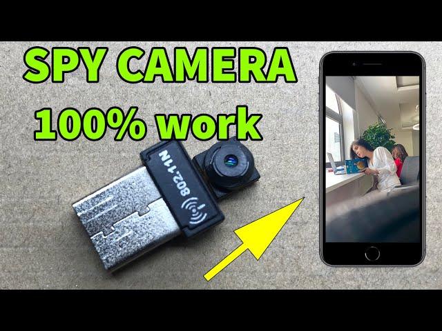 HOW TO Make SPY CAMERA WIFI