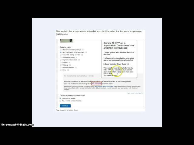 eBay Hassle Free Returns Program Explained