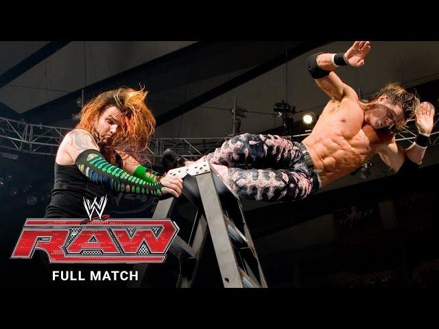 FULL MATCH - Jeff Hardy vs. Johnny Nitro – Intercontinental Title Ladder Match: Raw, Nov. 20, 2006