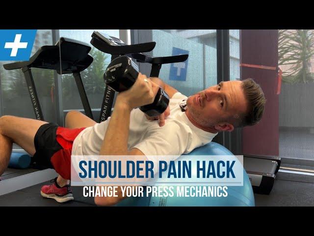 Shoulder Pain Hack - Change Your Press Mechanics  | Tim Keeley | Physio REHAB