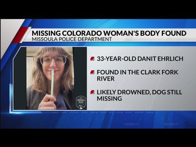 Missing Colorado woman’s body recovered from Montana river