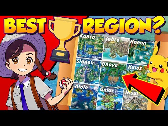 Every Pokémon Region: Worst to Best