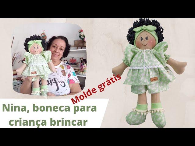 Nina, boneca para criança brincar! Você vai vender muitas!️️‍