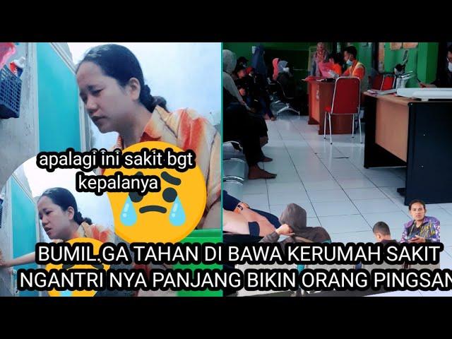 SUAMI PANIK LANGSUNG BAWA BUMIL KERUMAHSAKIT SENENG NYA DIPERHATIIN SUAMI .#bumilvlog #bumil happy