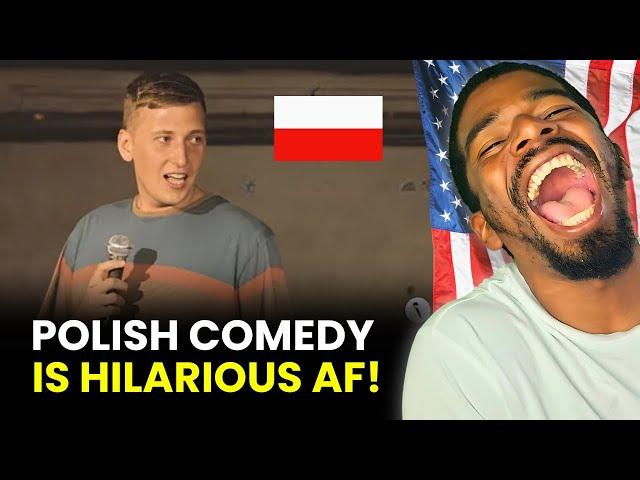 Comedians in Poland: Piotrek Szumowski "Being Polish" - polskie napisy | American Reacts