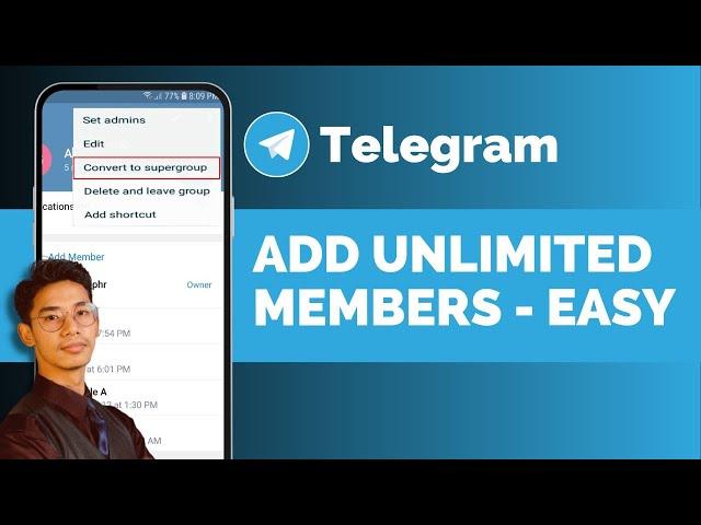 How To Add Unlimited Members In Telegram Channel || Telegram Channel Members !