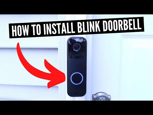 How To Install Blink Doorbell