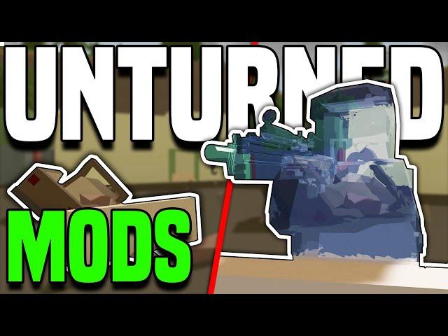 EPIC WORKING INVISIBILITY SUIT!! (Epic Unturned Mods Showcase)