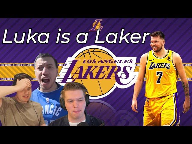 Fans React to the Mavs Trading Luka to the Lakers