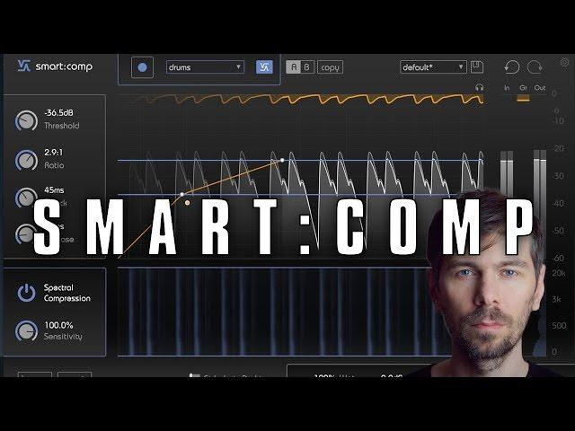 Smart Compressor that finds the right settings - sonible smart:comp VST