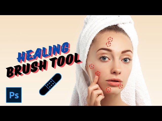 How to Use Spot Healing Brush Tool in Photoshop | Tutorial for Beginner