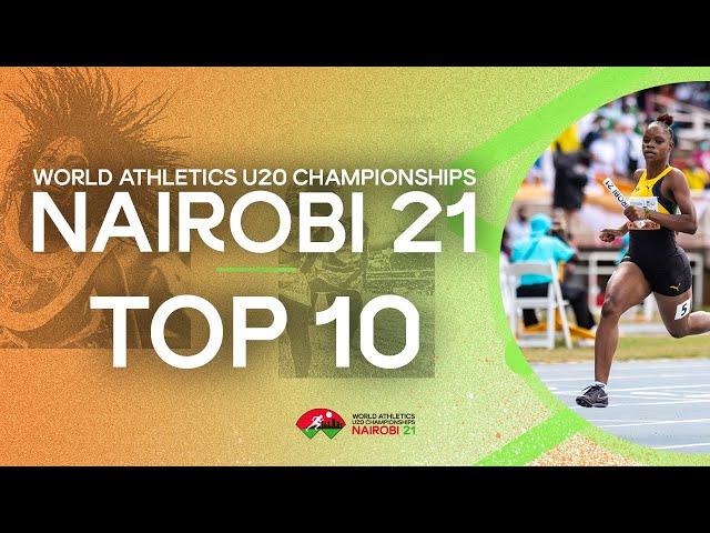 Top 10 Moments from World Athletics U20 Championships | Nairobi 2021