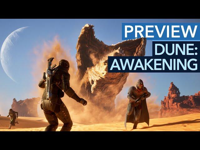 Dune: Awakening könnte richtig gut werden, wenn nicht der Wurm drin ist