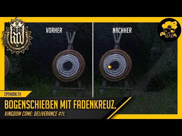 Fadenkreuz beim Bogen aktivieren, so geht's. |  Kingdom Come: Deliverance