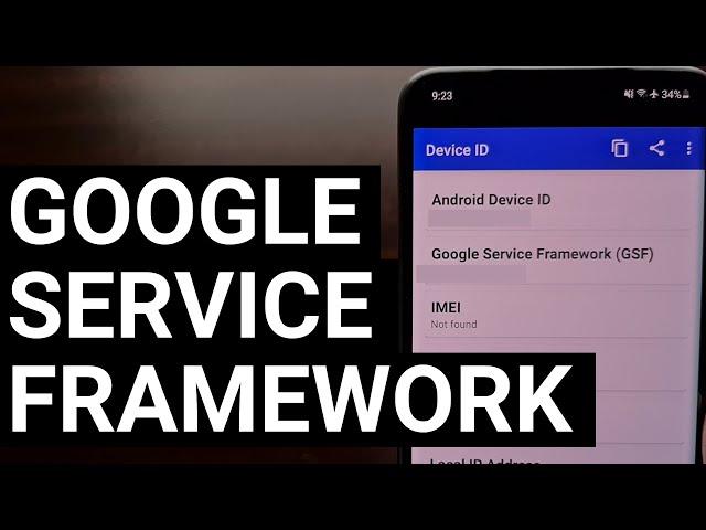 How to Find the Google Services Framework Android ID?