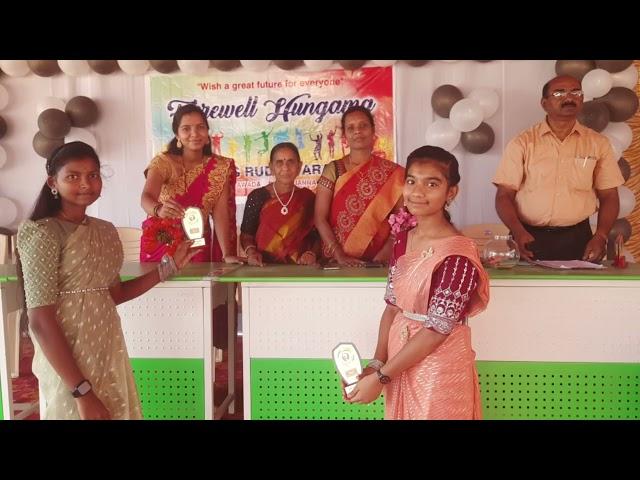 Farewell celebrations@ ZPHS Rudravaram