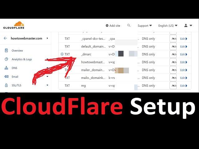 Tutorial How to Setup CloudFlare Free - Increase Website Speed + DDOS Protection - Bot Attacks