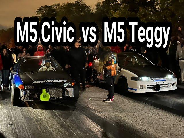 M5 CIVIC teddytech vs M5 INTEGRA type.r.bones