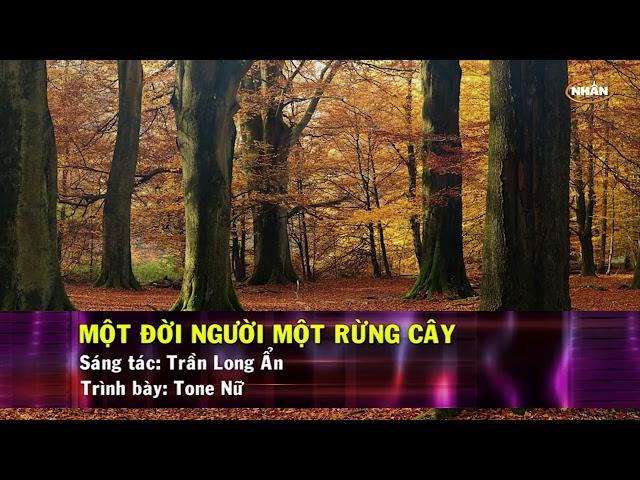 Một đời người một rừng cây karaoke tone nữ