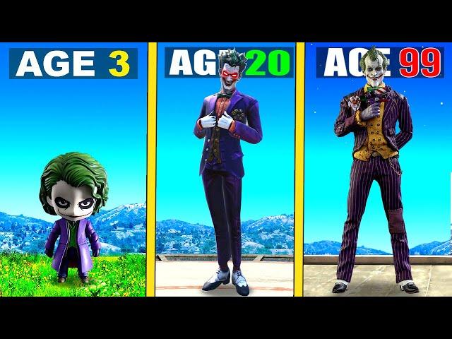 Surviving 99 YEARS As JOKER in GTA 5