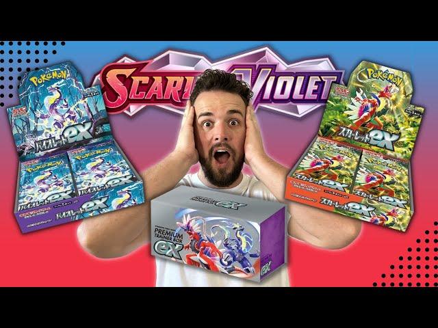 Product Review! NEW Japanese Scarlet & Violet EX Booster Box