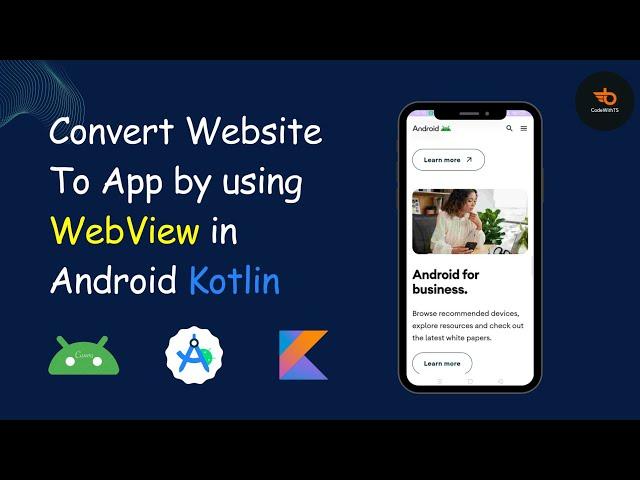 WebView in Android using Kotlin || Android Studio || Kotlin #android #androidstudio #webview