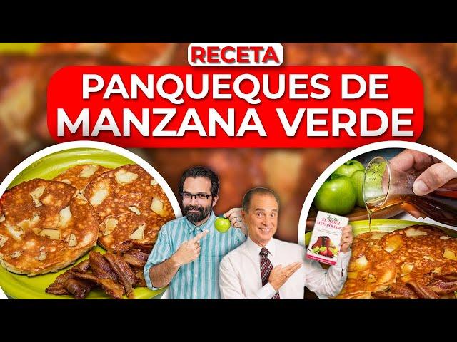 Receta Panqueques de Manzana Dieta 3x1 - Come Y Adelgaza
