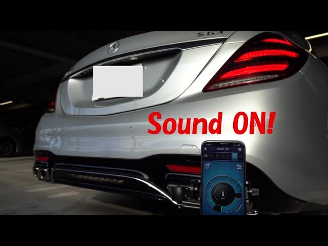 W222 Sound Booster Pro by KUFATEC Maxhaust Active Sound System