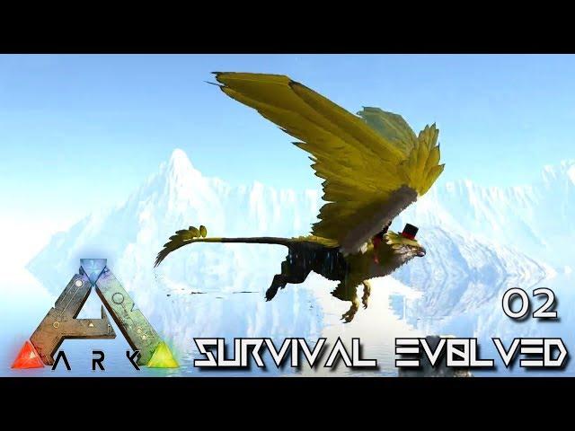 ARK: SURVIVAL EVOLVED - MY FIRST PRIMAL GRYPHON TAME !!! E02 (MODDED ARK PUGNACIA DINOS)