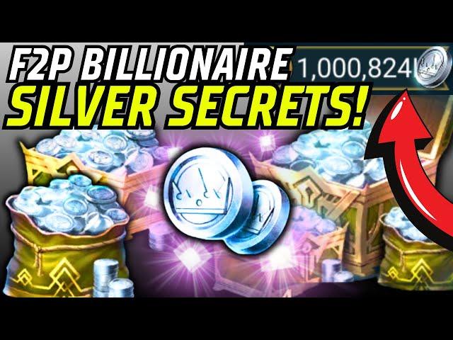 LEARN HOW I MADE 1 BILLION SILVER F2P! | RAID: SHADOW LEGENDS