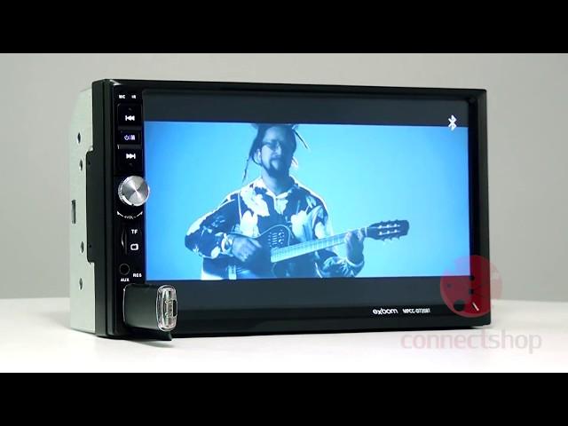 Central Multimídia 7 Polegadas 2 din MP5 Touch-Screen HD MPCC-D720BT Universal - CONNECTSHOP