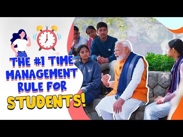 PM Modi’s time management secrets will make you more productive | Pariksha Pe Charcha #PPC2025