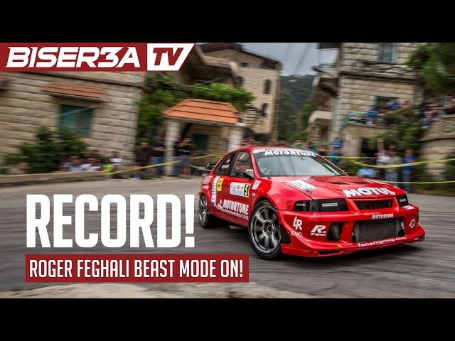 RAW // Roger Feghali New Record - Full Run Falougha Hill Climb 2015