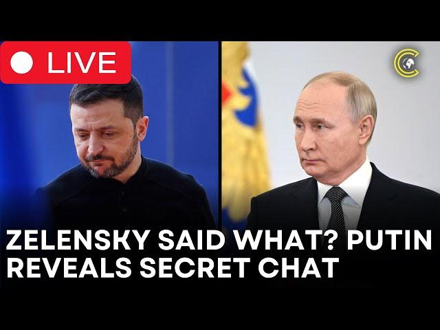 LIVE | Putin Reveals Private Talk With Zelensky: "I Asked Him About Nazis—His Reply Was Shocking!"