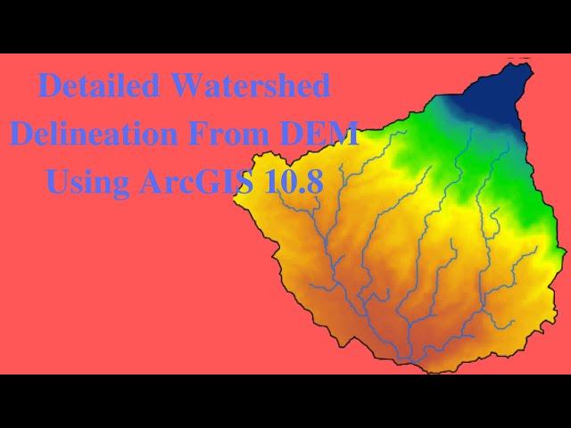 Watershed Delineation from DEM using ArcGIS in Amharic