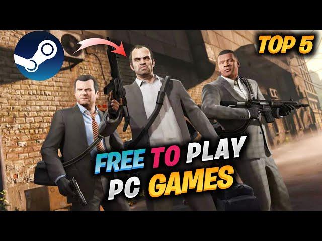 Top 5 Free Games on steam For PC | Free to Play PC Games On Steam