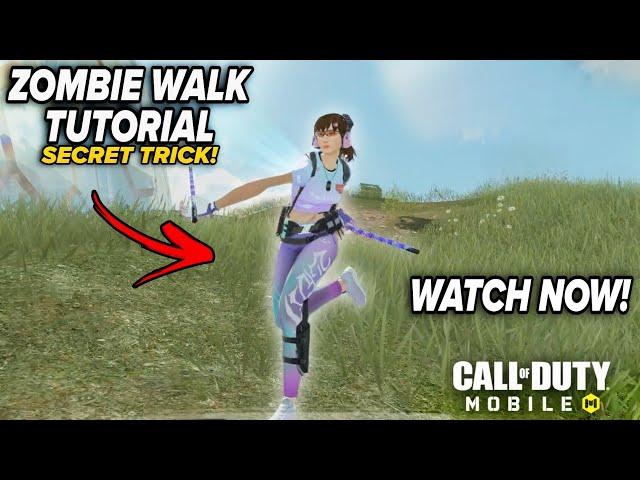 Best Zombie Walk Movement Tutorial: Unlock the Coolest Animation in CODM BR! (Always Works!)