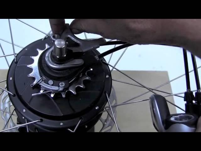 Nuvinci 360 Hub-shifting function and operation