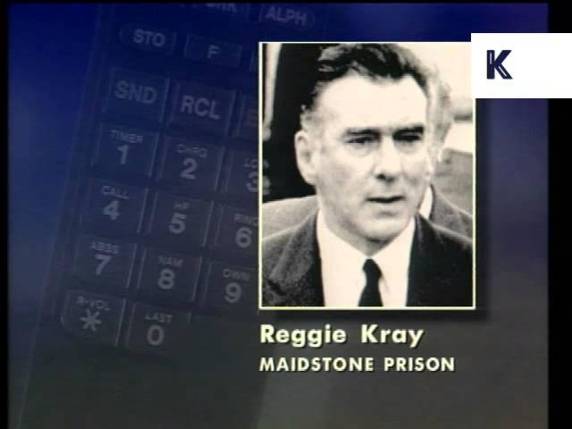 March 1995, Reggie Kray Telephone Interview, Archive Footage