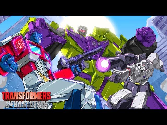 Transformers Devastation All Game Movie (All Cutscenes)