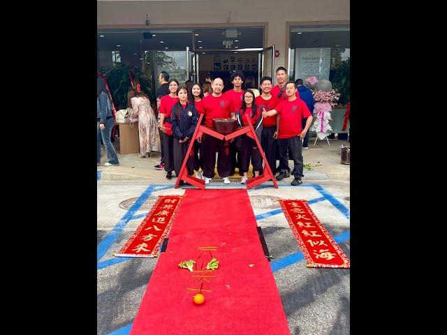 Lion Dance Grand opening  for Little Swan Bakery | #劉館 #開業大吉 #laumartialclub