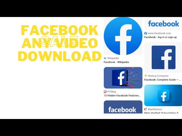 how download Facebook video Vidmate video downloader