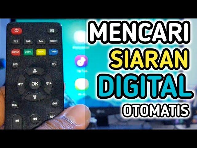 Cara Mudah Mencari Siaran Tv Digital Pada Set top box Matrix apple dvb t2