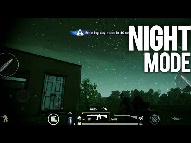 The NEW "NIGHT MODE" on PUBG Mobile 0.9 Global | HDR Realistic 60fps