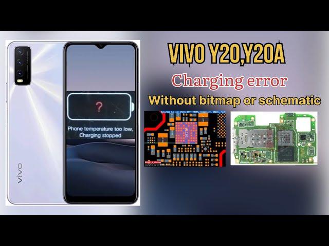 Vivo Y20,Y20A battery temperature too low solution,how to find without bitmap or schematic