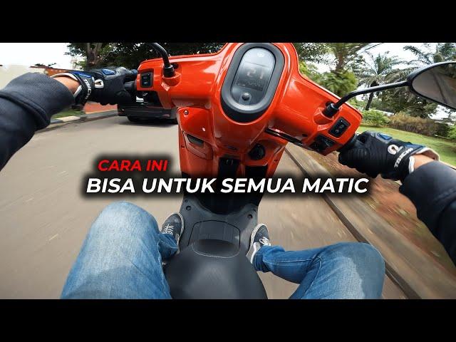 TRIK GAMPANG WHEELIE MATIC 