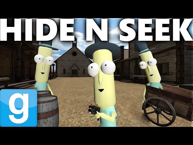 MR. POOPY BUTTHOLE HIDE N SEEK | Garry's Mod Sandbox Fun (Rick and Morty)