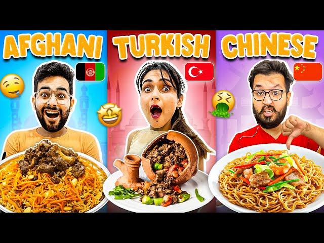  Trying Food From All AROUND The WORLD 